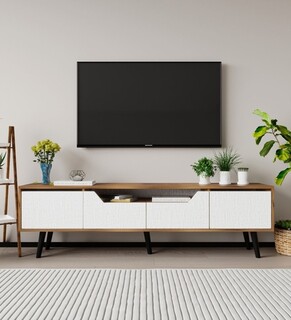 180x48x29.8 cm, Maro;Alb