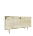 Consola, Hanah Home, Venezia 150, 150x80x45 cm, PAL, Maro