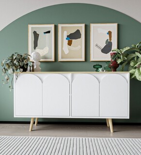 150x80x45 cm, Maro;Alb