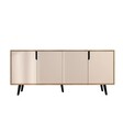 Consola, Hanah Home, Latina Modern 180, 180x80x45 cm, PAL, Stejar Safir / Alb