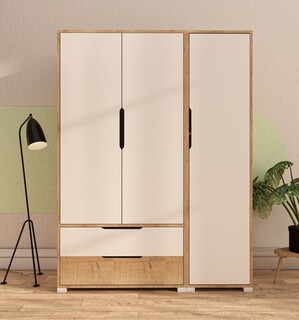 137x183x45 cm, Maro;Alb