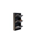 Pantofar, Hanah Home, Locking 3 Piece Metal, 50x103x15 cm, Metal, Antracit
