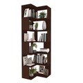 Corp biblioteca, Hanah Home, CPT4807-192, 55x192x27 cm, Placaj, Maro