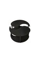 Set masute de cafea, Hanah Home, Yin Yang 2, MDF , Negru
