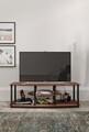 Comoda TV, Hanah Home, Mesivo, 120x35x38 cm, MDF , Maro