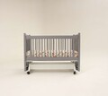 Balansoar bebelusi, Hanah Home, Elegance, 127x96x68 cm, PAL, Gri