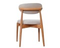 Set scaune 2 piese, Hanah Home, Bohem, Lemn, Stejar / Bej