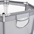 Piscina cu bile, Wallxpert, Ball Pitt, Plastic, Gri