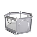 Piscina cu bile, Wallxpert, Ball Pitt, Plastic, Gri