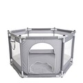 Piscina cu bile, Wallxpert, Ball Pitt, Plastic, Gri