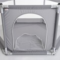 Piscina cu bile, Wallxpert, Ball Pitt, Plastic, Gri