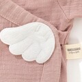 Newborn Baby Set (5 Pieces), Wallxpert, Angel Wings, Bumbac, Roz