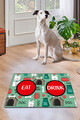 Covoras litiera pentru colectarea granulelor de nisip, Paws & Whiskers, Hut Bowl, PVC, Multicolor