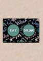 Covoras litiera pentru colectarea granulelor de nisip, Paws & Whiskers, Weft, PVC, Multicolor