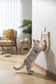 Jucărie pentru pisici din material textil, Paws & Whiskers, Kedi, Tesatura Welsoft, Crem