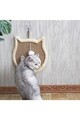 Jucărie pentru pisici din material textil, Paws & Whiskers, Kedi, Tesatura Welsoft, Crem