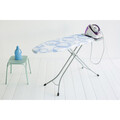 Masa de calcat, Brabantia C, Bubbles, 124x45 cm, 7 pozitii de reglare, cu suport statie de calcat, polipropilena/otel/bumbac