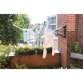 Uscator rufe cu montare pe perete + husa de protectie, Brabantia, WallFix, 24 m capacitate de uscare, cu fixare pe perete, otel, gri metalizat