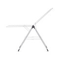 Uscator de rufe extensibil, Brabantia, T-Model, 20 m capacitate de uscare, otel, gri