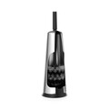 Perie de toaleta cu suport, Brabantia, ReNew Matt, 12x12x42 cm, otel, argintiu