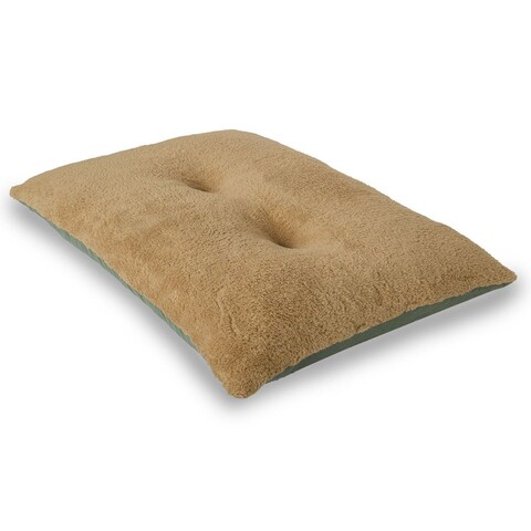 Pat pentru animale de companie, Paws & Whiskers, Polly Dog 60 x 90, Material exterior: 100% poliester, Verde / Smarald