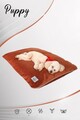 Pat pentru animale de companie, Paws & Whiskers, Puppy Dog S, Material exterior: 100% poliester, Caramiziu