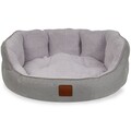 Pat pentru animale de companie, Paws & Whiskers, Coco S, Material exterior: 100% poliester, Gri