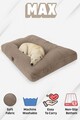 Pat pentru animale de companie, Paws & Whiskers, Max Dog 50 x 60, Material exterior: 100% poliester, Bej