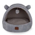Pat pentru animale de companie, Paws & Whiskers, Tom Cat, Material exterior: 100% poliester, Gri