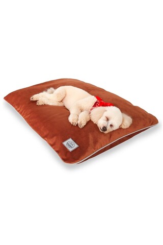 Pat pentru animale de companie, Paws & Whiskers, Puppy Dog M, Material exterior: 100% poliester, Caramiziu