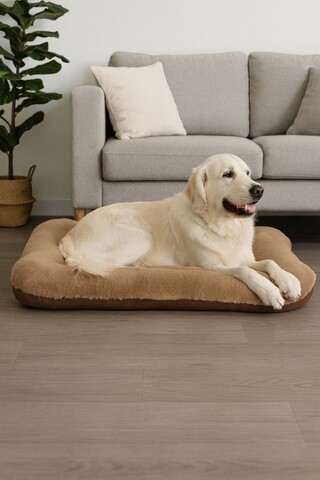 Pat pentru animale de companie, Paws & Whiskers, Sally Dog 55 x 75, Material exterior: 100% poliester, Maro