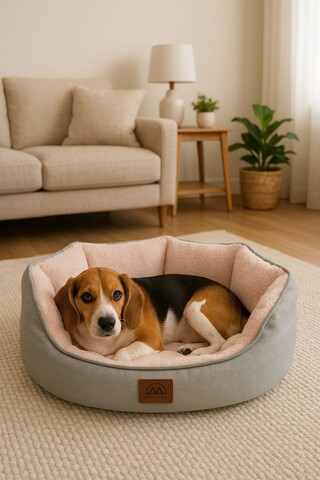 Pat pentru animale de companie, Paws & Whiskers, Coco M, Material exterior: 100% poliester, Roz