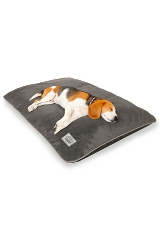 Pat pentru animale de companie, Paws & Whiskers, Puppy Dog L, Material exterior: 100% poliester, Gri