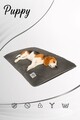 Pat pentru animale de companie, Paws & Whiskers, Puppy Dog L, Material exterior: 100% poliester, Gri