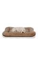Pat pentru animale de companie, Paws & Whiskers, Sally Dog 75 x 95, Material exterior: 100% poliester, Maro