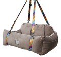 Pat pentru animale de companie, Paws & Whiskers, Paw Go, Material exterior: 100% poliester, Bej
