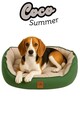 Pat pentru animale de companie, Paws & Whiskers, Coco Summer L, Material exterior: 100% poliester, Verde