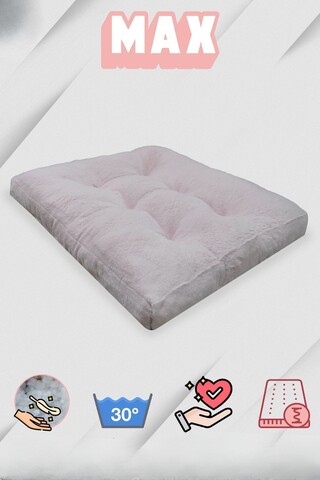 Pat pentru animale de companie, Paws & Whiskers, Max Dog 80 x 100, Material exterior: 100% poliester, Roz