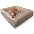 Pat pentru animale de companie, Paws & Whiskers, Felix Dog L, Material exterior: 100% poliester, Crem / Bej