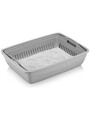 Litiera pentru pisici, Paws & Whiskers, 5088-03-1, Plastic, Gri