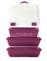 Litiera pentru pisici, Paws & Whiskers, 5088-03-3, Plastic, Fucsia