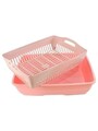 Litiera pentru pisici, Paws & Whiskers, 5088-03-4, Plastic, Roz