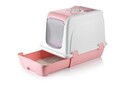 Litiera pentru pisici, Paws & Whiskers, 5115-04, Plastic, Roz