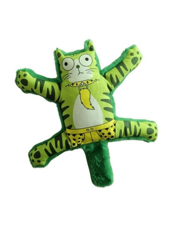 Jucărie pentru câini, Paws & Whiskers, Havhav 1022, MATERIAL TEXTIL PLUȘAT/MATERIAL TEXTIL POLIESTER, Verde