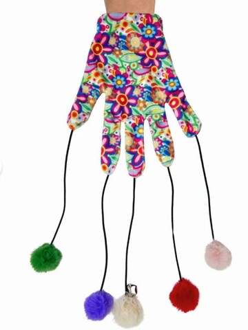 Jucărie pentru pisici, Paws & Whiskers, Miyav 1015, ȚESĂTURĂ 100% BUMBAC, Multicolor