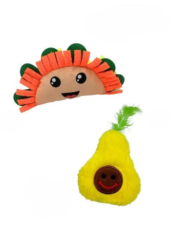 Jucărie pentru pisici, Paws & Whiskers, Miyav 1014, 100% MATERIAL TEXTIL PLUȘOS, Multicolor