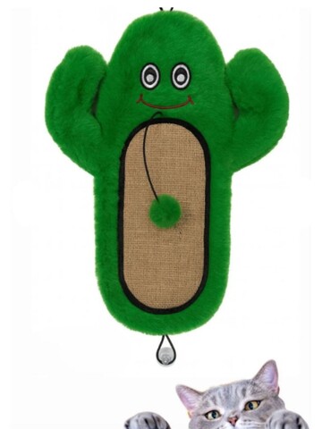 Jucărie pentru pisici, Paws & Whiskers, Miyav 1018, ȚESĂTURĂ 100% BUMBAC, Verde