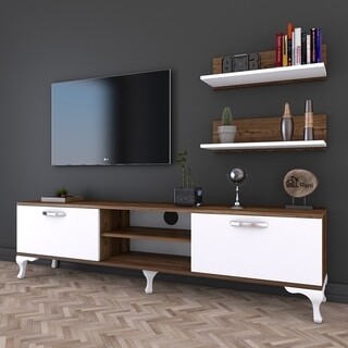 White/Walnut