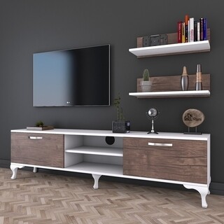 Walnut/White