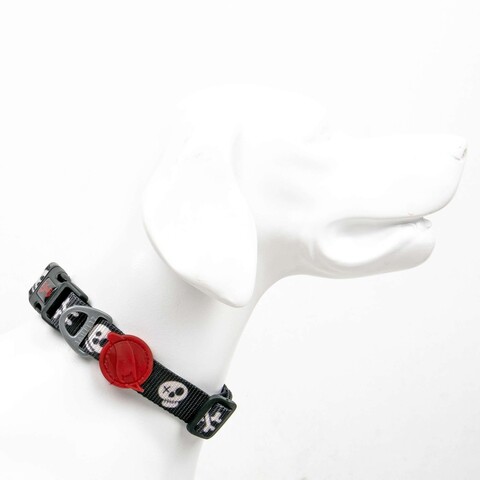 Zgarda pentru câini, Paws & Whiskers, Boo, Poliester, Multicolor